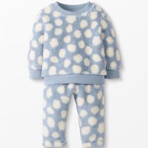 Hanna Andersson Marshmallow Fleece Set 12-18 months